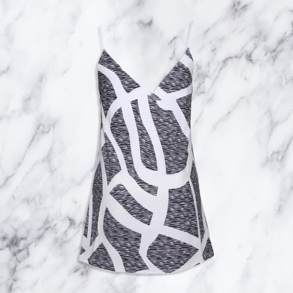 Summertime Mini with Abstract Zebra Print & V Neck - Picture 3 of 3